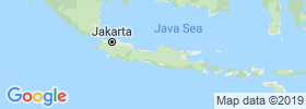 Central Java map
